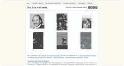 Desktop Screenshot of delloewenthal.com